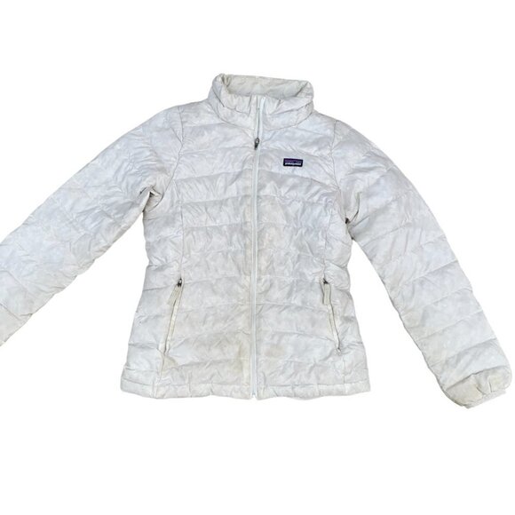 2013 Patagonia Down Insulated Jacket XS Cream - Picture 4 of 8